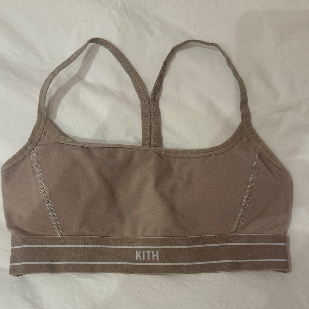 Kith Taupe Sports Top